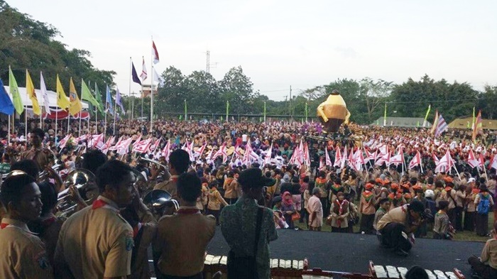 Perkemahan Tingkat Nasional V di Ikuti 2.500 Pramuka