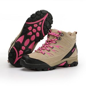 Sepatu Gunung Wanita coklat pink