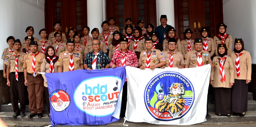 Kota Bandung Kirim Wakil Penggalangnya ke Jambore Asean ke-6 2017