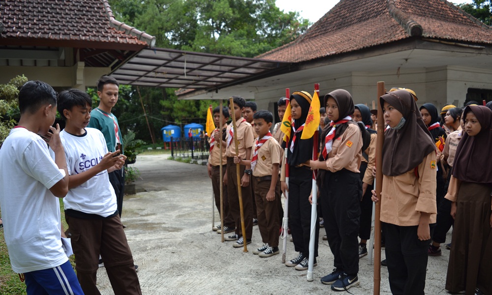 SMPN 27 Ingin Ulang Kembali Prestasi Pramuka di Sekolah