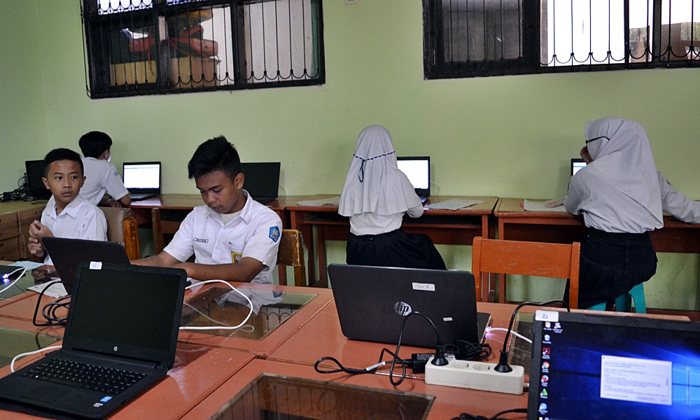 USBNBK SMPN 22 Bandung : Target Ukur Pencapaian Kompetensi Belajar Siswa