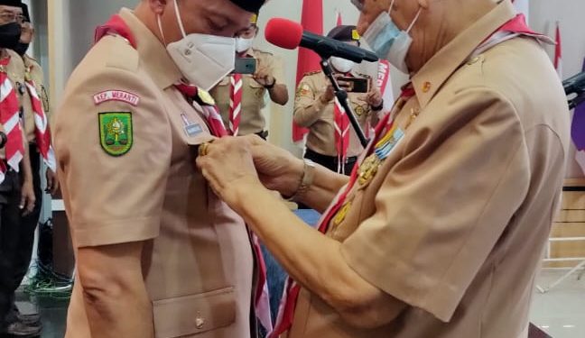 Ketua Kwarda Riau lantik Mabicab Kepulauan Meranti Masa Bakti 2020-2025