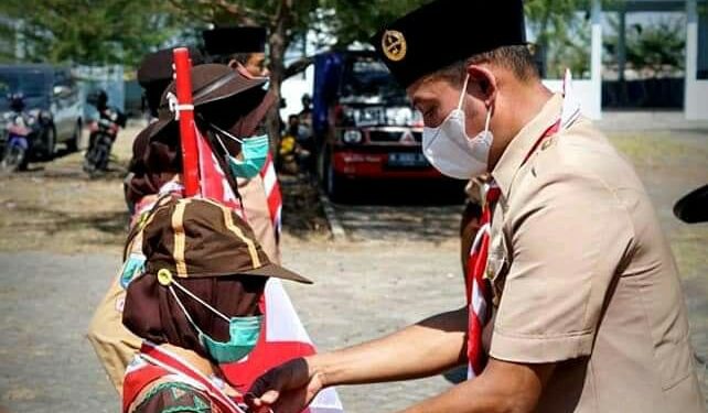 Kak Haji Aab Lantik 50 Pramuka Garuda