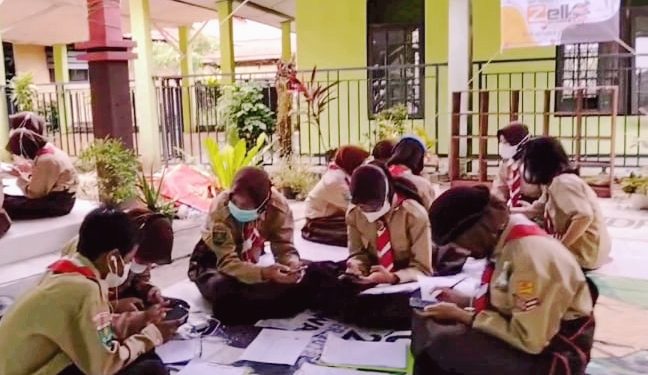 Ramaikan Jota Joti 2021, Gudep di Singkawang Gelar Jota Digital VI