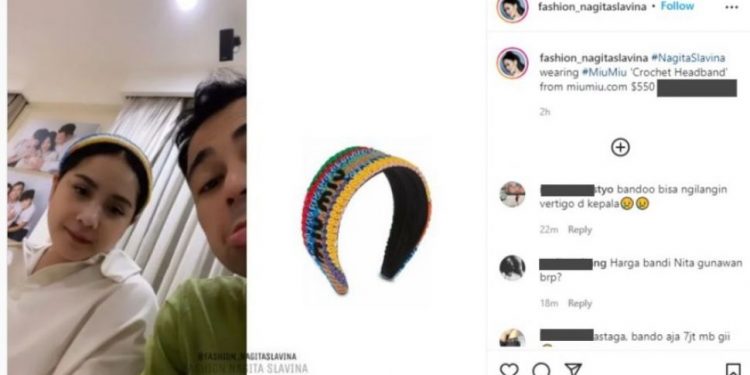Bando rajut yang membuat publik heboh dengan harga fantastis.