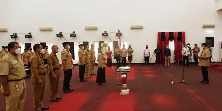 Pelantikan ketua Mabicab Landak.