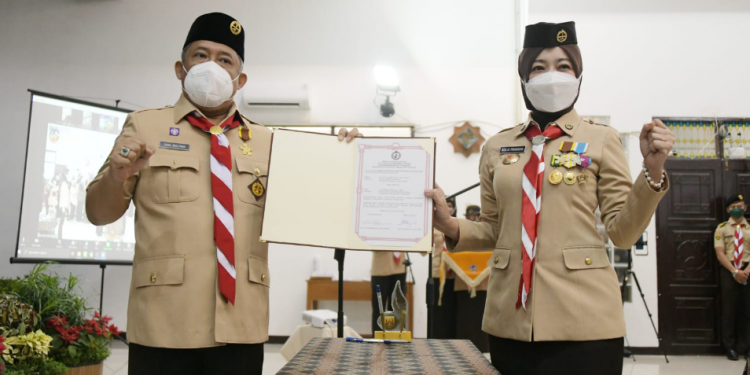 Kak Atalia Kukuhkan Kak Walikota Bandung sebagai Kamabicab