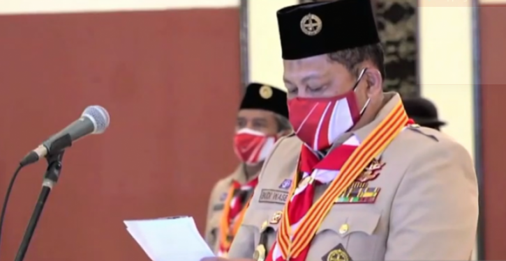 kak budi waseso ketua kwarnas gerakan pramuka