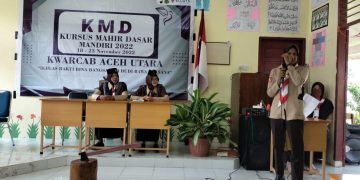 KMD Mandiri Aceh Utara 2022, Peserta Diharapkan Menjadi Pembina Pramuka Sejati