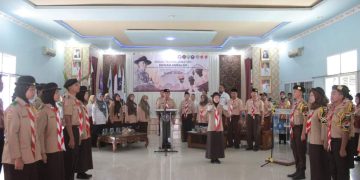 Dewan Ambalan Pangeran Ario Kesuma Abdurrohim dan Putri Damar Kencana Wungsu Sertijab Kepengurusan