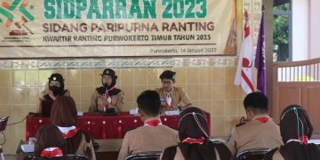 Sidang Paripurna Ranting Purwokerto Timur.