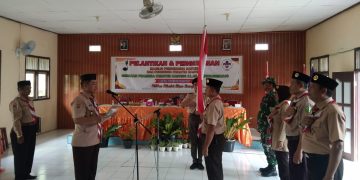 Ka Mabirran dan Pengurus Kwarran Tawangharjo Resmi Dilantik