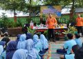Pramuka Peduli Banyumas Bekali Siswa SMP Negeri 2 Wangon Ilmu Kebencanaan