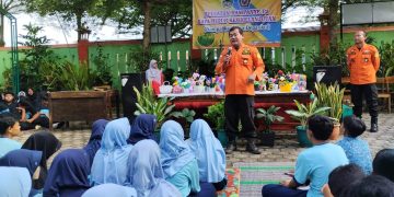 Pramuka Peduli Banyumas Bekali Siswa SMP Negeri 2 Wangon Ilmu Kebencanaan