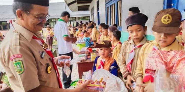 Gudep SDN 005 Tambusai Utara Gelar Pesta Siaga