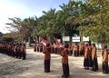 Gudep Pangkalan SMPN 6 Minas Adakan Upacara Kenaikan Tingkat Penggalang Ramu dan Rakit