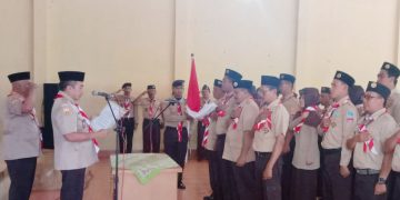 Ketua Kwarcab Tasikmalaya Lantik Satgiat Seni Budaya