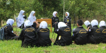 Pramuka Penegak MA PP Nurul Falah Bulukumba Sehari Berkarya di Dunia Jurnalistik