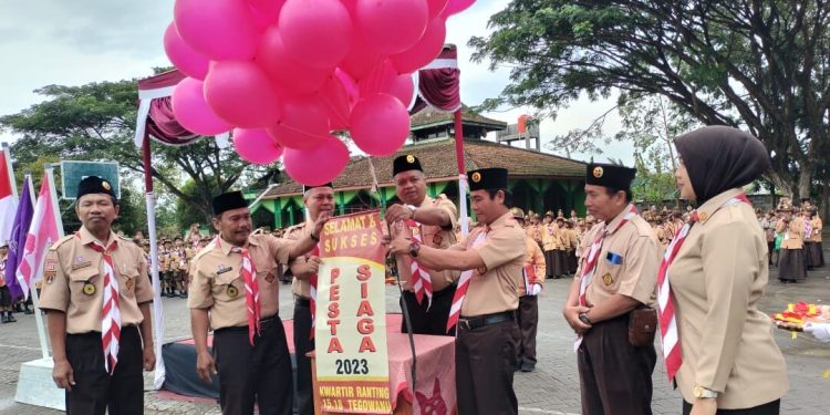 Pesta Siaga Kwarran Tegowanu di Sekolah Ramah Anak
