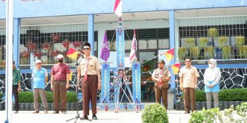 Tingkatkan Kualitas, Pramuka SMPN 1 Parung panjang adakan Kenaikan Tingkat
