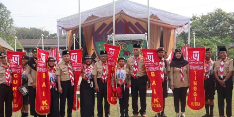 Regu-regu berprestasi dari Kwarda Sumut.