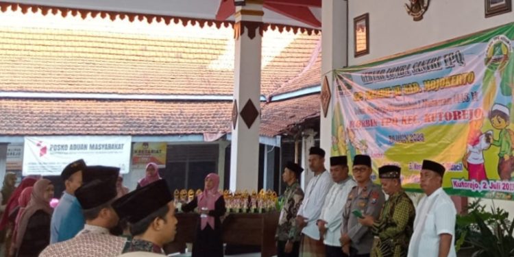 Ketua Mabin TPQ LP. Ma’arif NU Kabupaten Mojokerto Abdul Muhaimin, M.Th.I, M.Pd.,