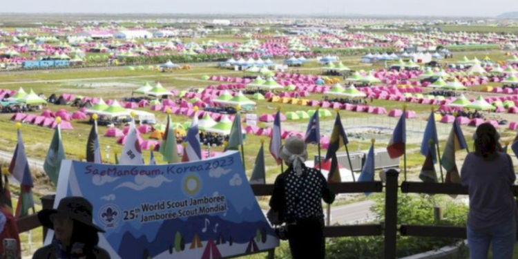 Perkemahan Jambore Pramuka SeDunia di Korea Selatan