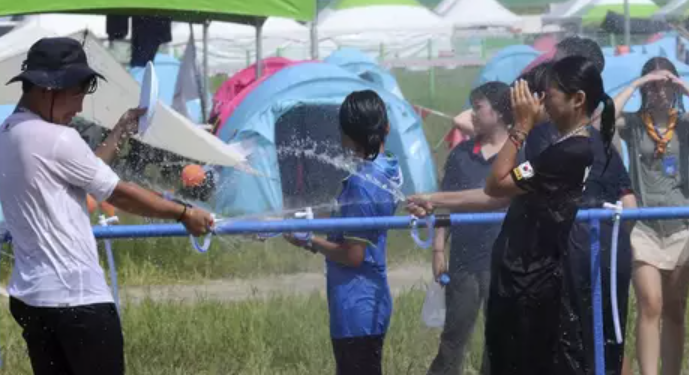 Cuaca Panas Melanda Perkemahan Jambore Pramuka Dunia di Korea Selatan