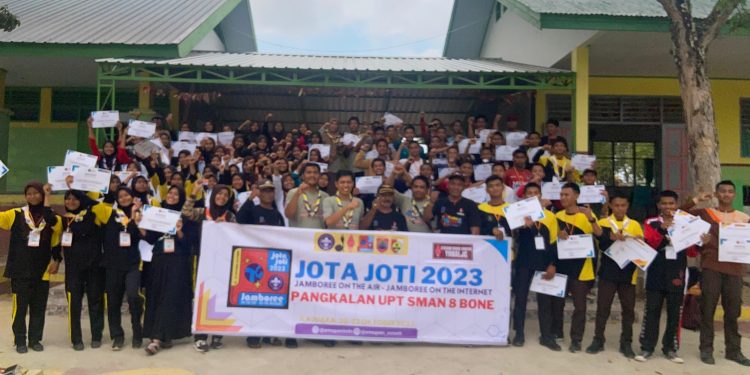 Penutupan Jota Joti UPT SMAN 8 Bone