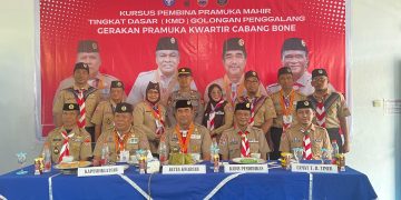 Kursus Pramuka Mhir Tingkat Dasar (KMD) Golongan Penggalang, Gerakan Pramuka Cabang Bone