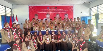 Kursusu Pembina Pramuka Mahir Tingkat Dasar (KMD) Golongan Penggalang Gerakan Pramuka Kwarcab Bone