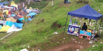 Stand Makanan LT II Bojonggambir Ramai, Omzet Pedagang Justru Turun